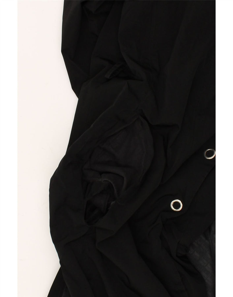 LONDON FOG Womens Overcoat US 10 Large Black | Vintage London Fog | Thrift | Second-Hand London Fog | Used Clothing | Messina Hembry 