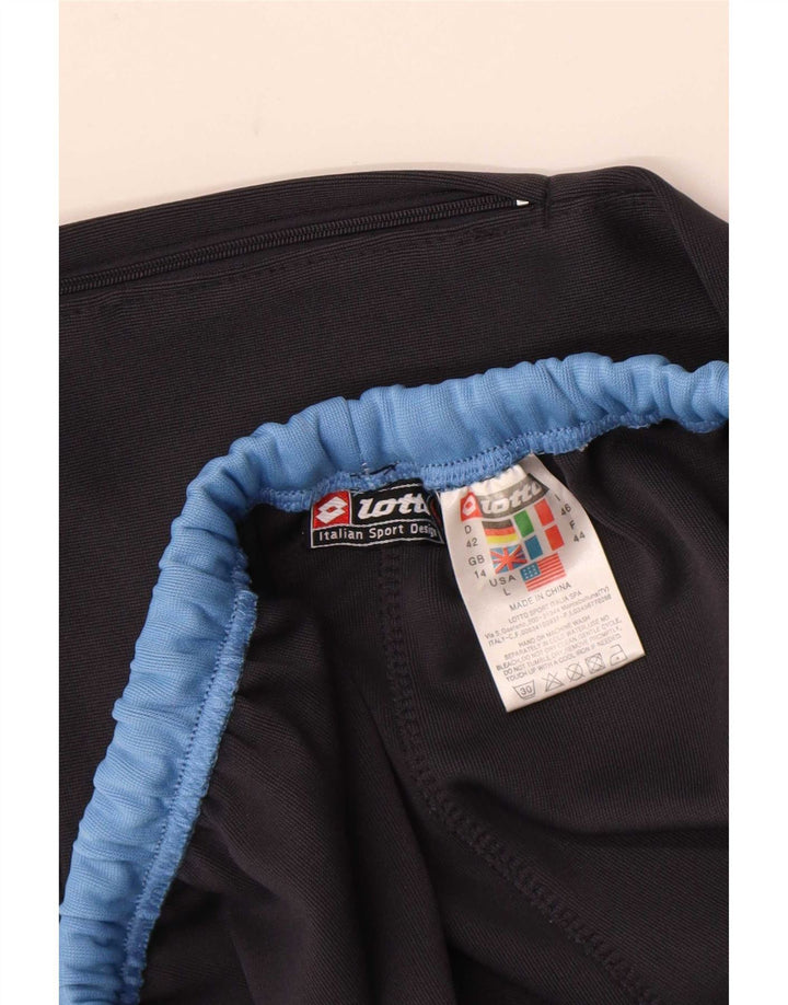 Lotto Womens Tracksuit Trousers UK 14 Large  Grey Polyester