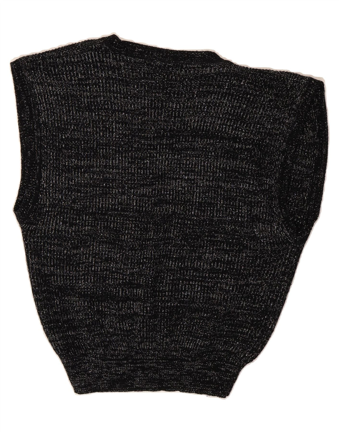 VINTAGE Womens Vest Tank Top UK 16 Large Black Vintage Vintage and Second-Hand Vintage from Messina Hembry 