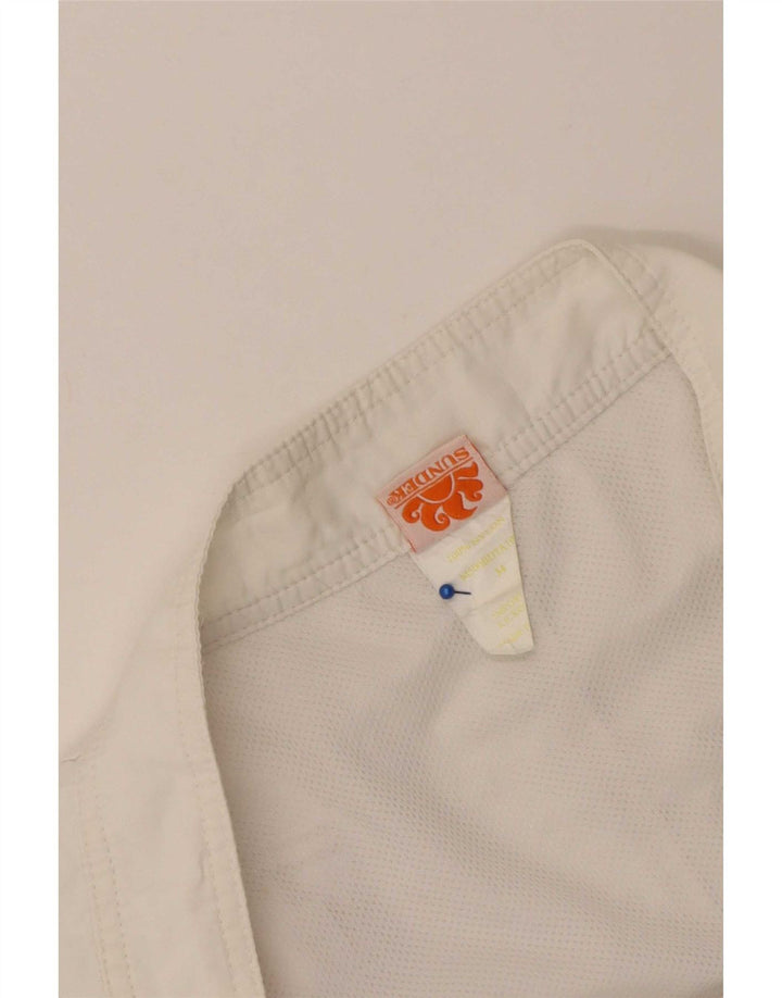 Sundek Mens Swimming Shorts Large White Nylon