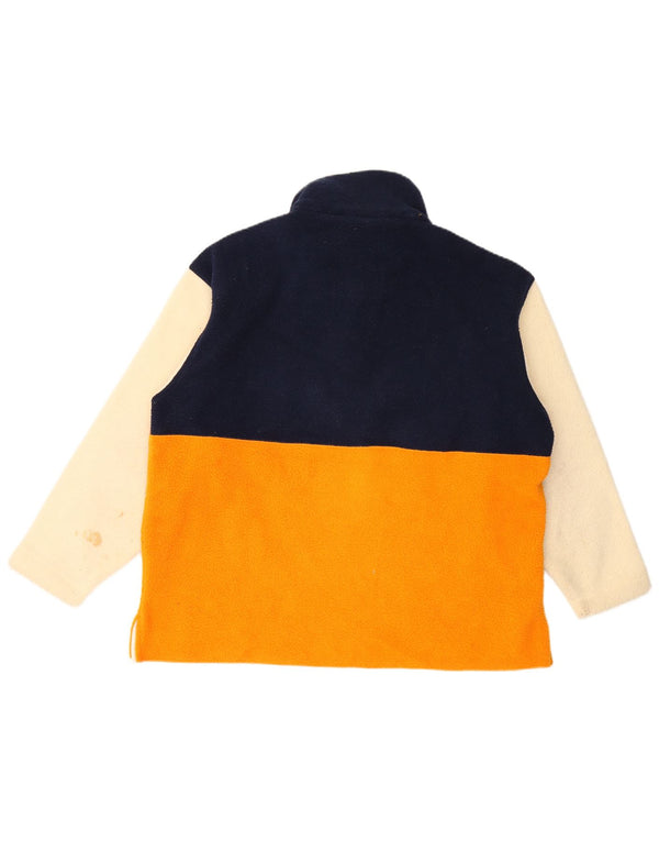 Murphy & Nye Mens Graphic Fleece Jumper Large Multicoloured Colourblock