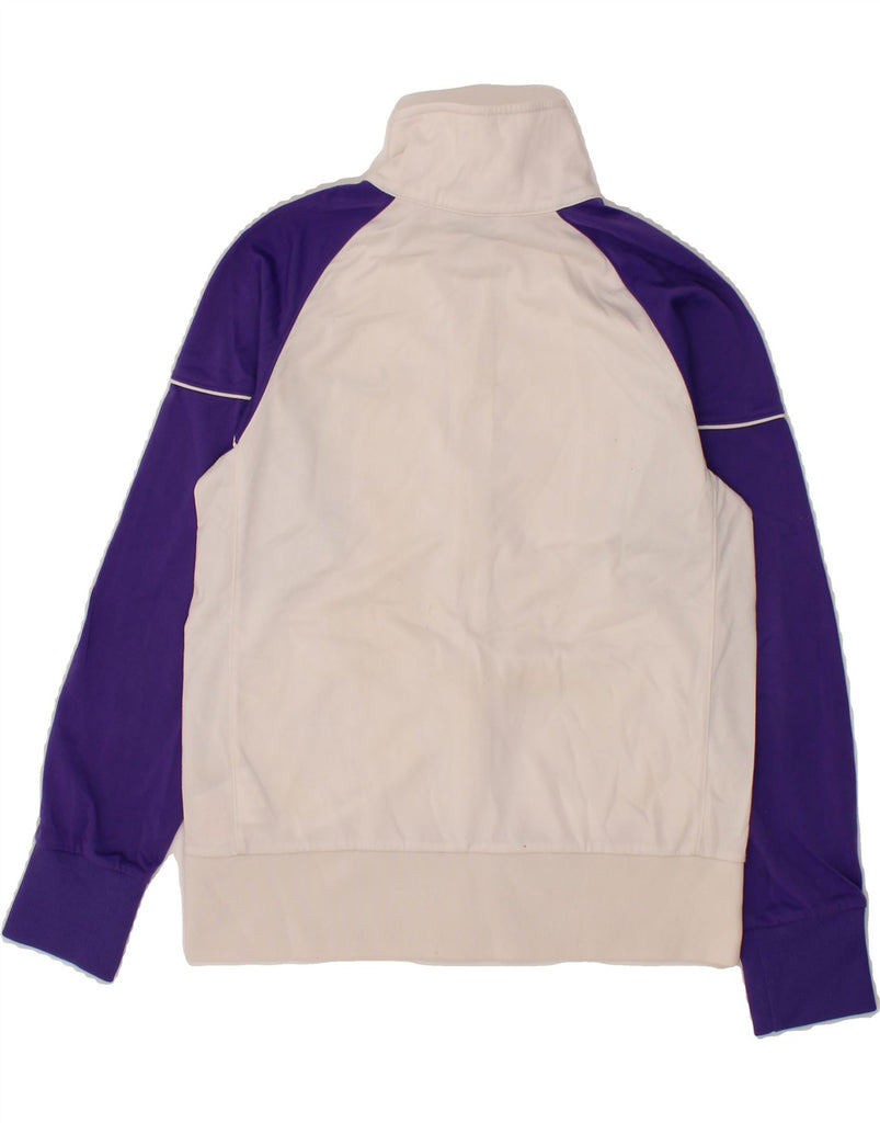 NIKE Boys Tracksuit Top Jacket 12-13 Years Large  Off White Colourblock Vintage Nike and Second-Hand Nike from Messina Hembry 