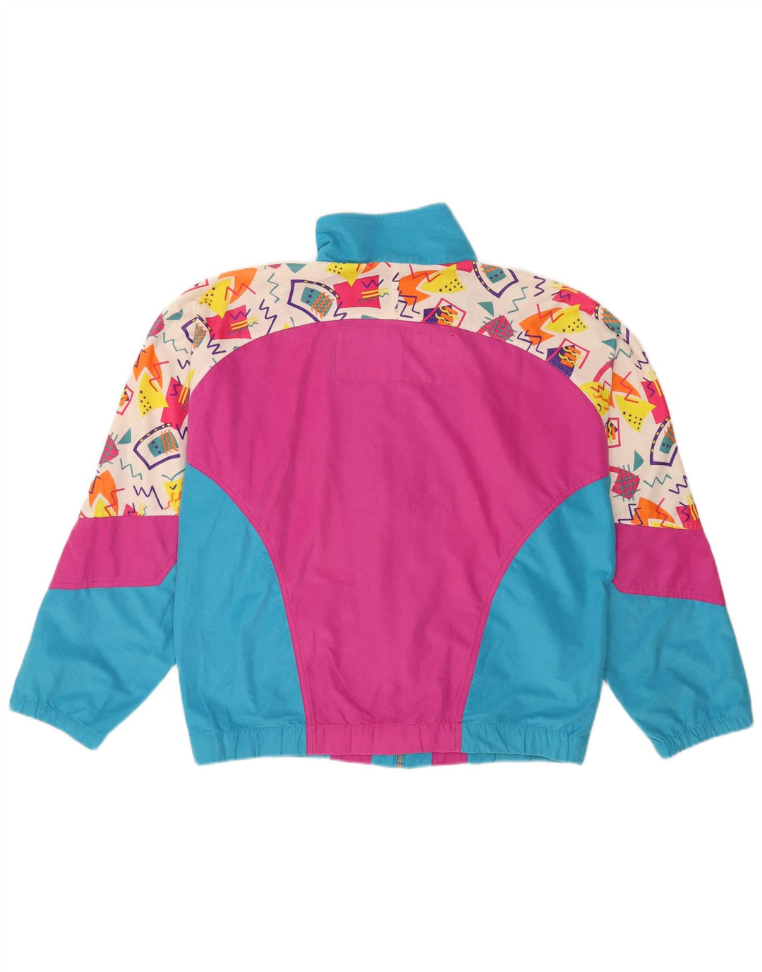 Bailo Mens Tracksuit Top Jacket IT 50 Medium Multicoloured Retro