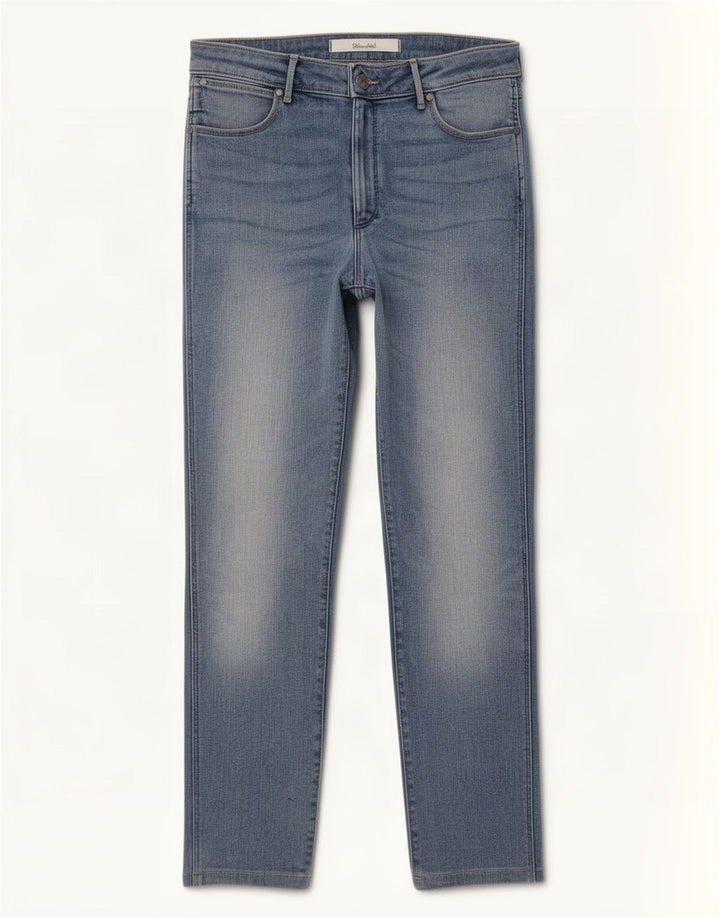 Wrangler Womens Evalyn Slim Jeans W30 L27 Blue Cotton