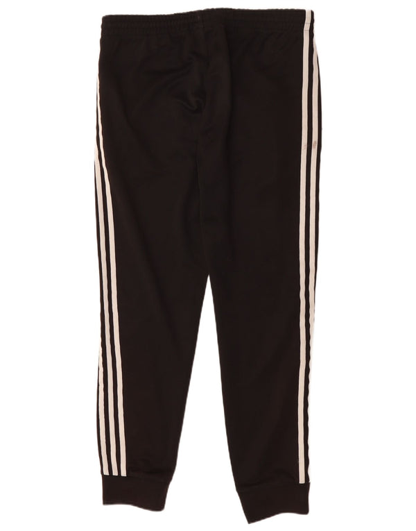 Adidas Mens Tracksuit Trousers Joggers Medium Black Polyester