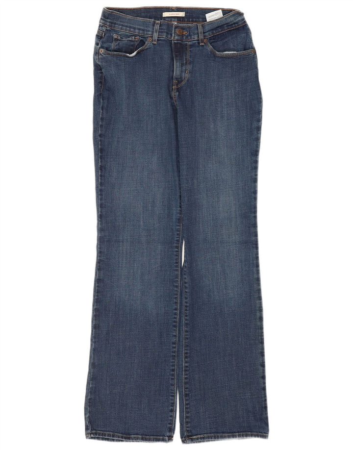 Levi's Womens Classic Bootcut Jeans W28 L32 Blue Cotton