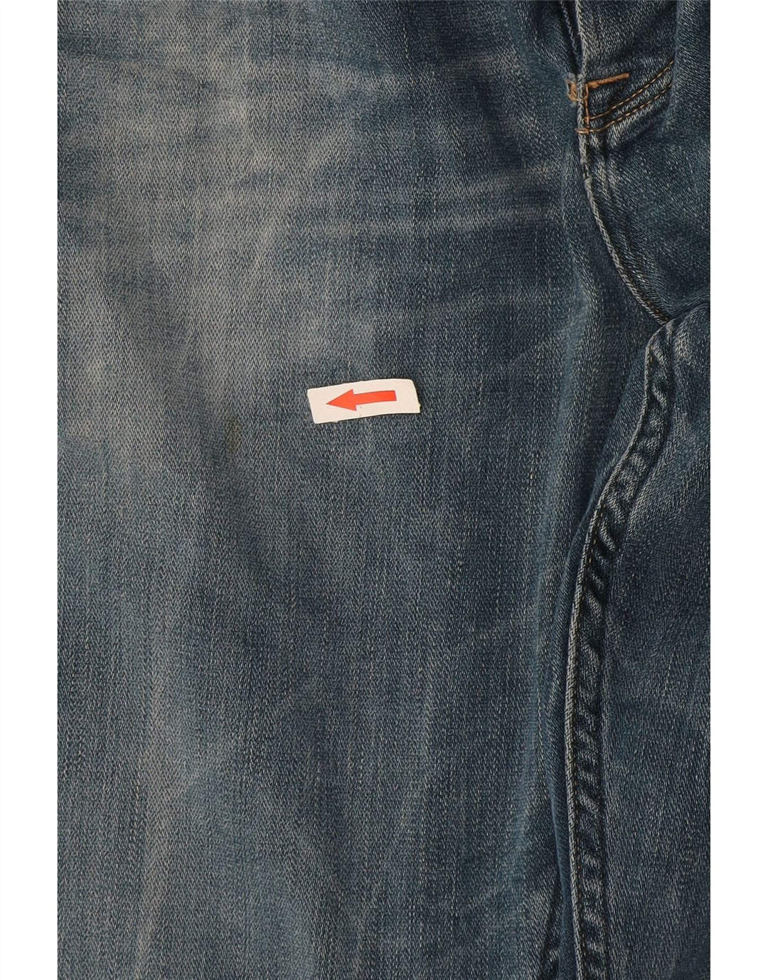 Wrangler Mens Ben Slim Jeans W38 L34 Blue Cotton