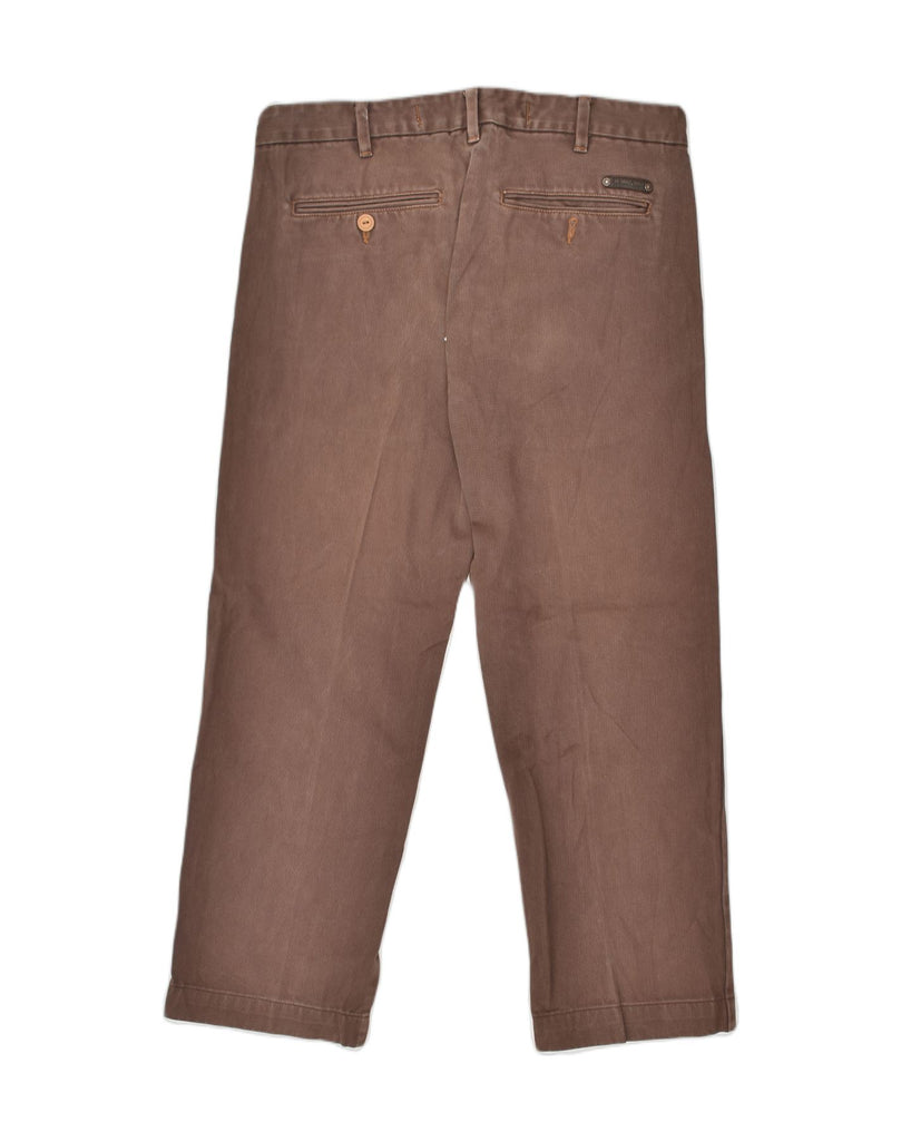 MARLBORO CLASSICS Mens Straight Chino Trousers W36 L29 Brown Cotton | Vintage Marlboro Classics | Thrift | Second-Hand Marlboro Classics | Used Clothing | Messina Hembry 