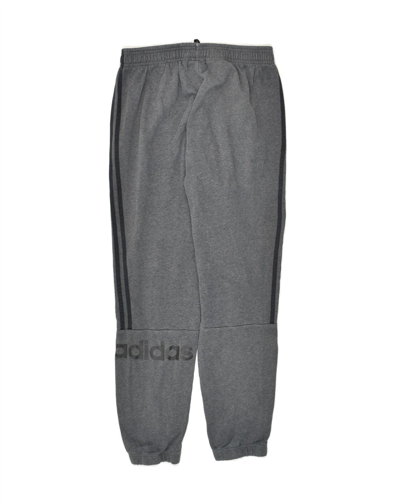 ADIDAS Mens Tracksuit Trousers Joggers Medium Grey Cotton | Vintage Adidas | Thrift | Second-Hand Adidas | Used Clothing | Messina Hembry 