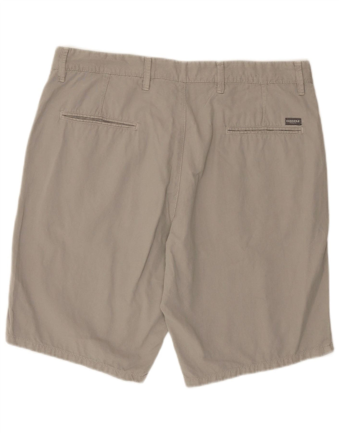 CARRERA Mens Chino Shorts W36 Large Grey Cotton
