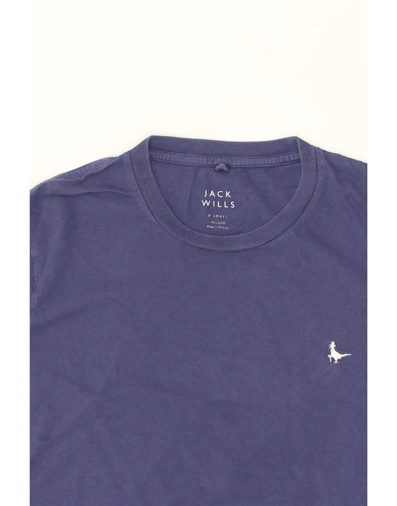 JACK WILLS Mens T-Shirt Top XS Blue Cotton | Vintage Jack Wills | Thrift | Second-Hand Jack Wills | Used Clothing | Messina Hembry 