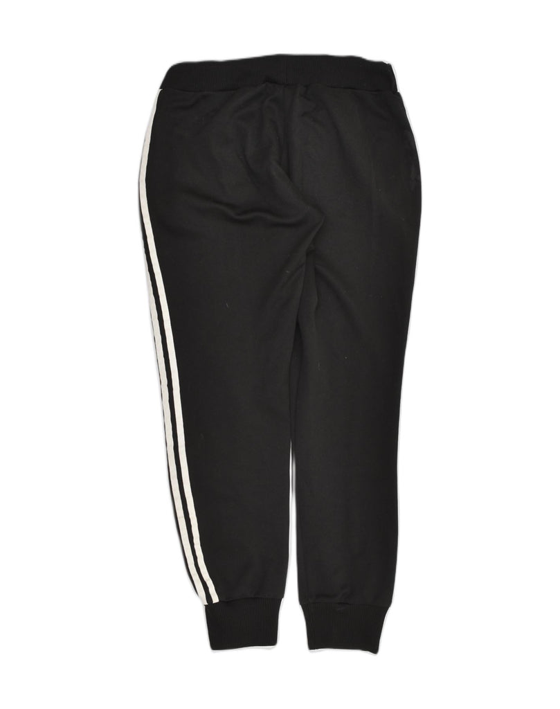 ADIDAS Womens Tracksuit Trousers Joggers IT 44 Medium Black Polyester | Vintage Adidas | Thrift | Second-Hand Adidas | Used Clothing | Messina Hembry 