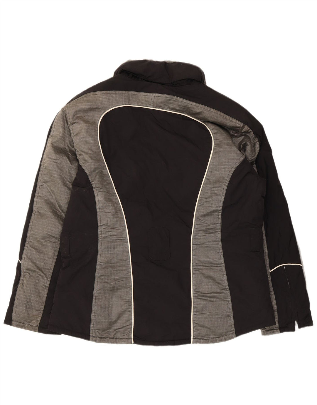 Fila Womens Ski Jacket US 14 XL Black Colourblock