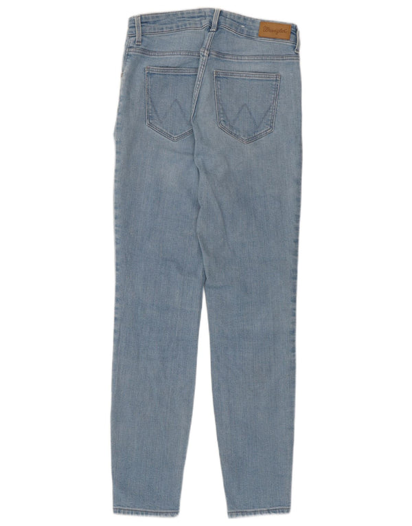 Wrangler Womens Skinny Jeans W26 L30 Blue Cotton