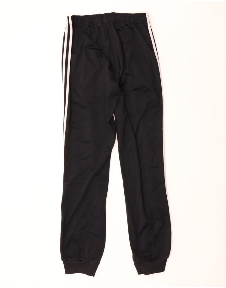 ADIDAS Mens Tracksuit Trousers Joggers Medium  Black Polyester
