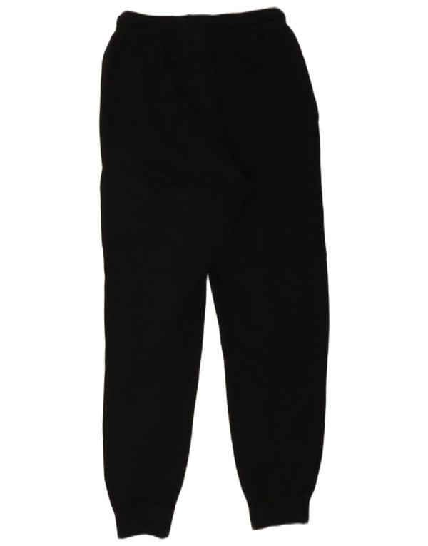 Nike Womens Graphic Tracksuit Trousers Joggers UK 6 XS  Black Cotton