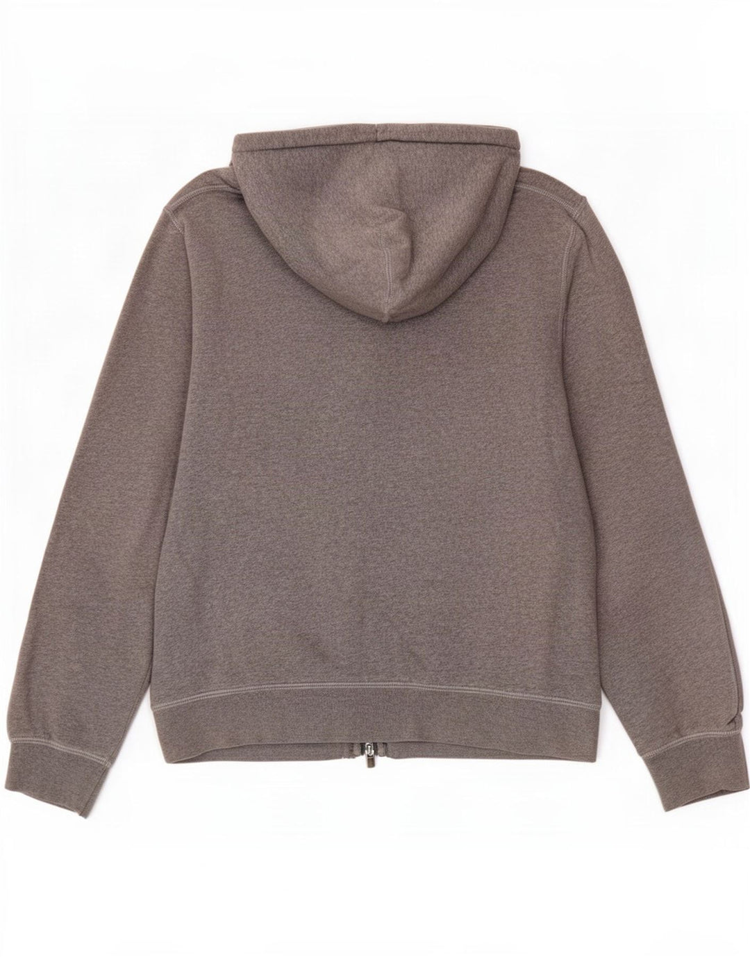 Hackett Mens Zip Hoodie Sweater Medium Grey Cotton