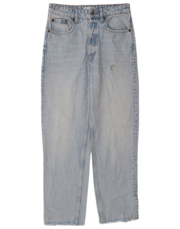 Zara Womens Tapered Jeans EU 36 XS W26 L26 Blue Cotton