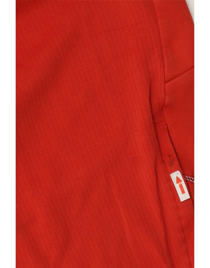 Puma Mens Hoodie Jumper Small Orange