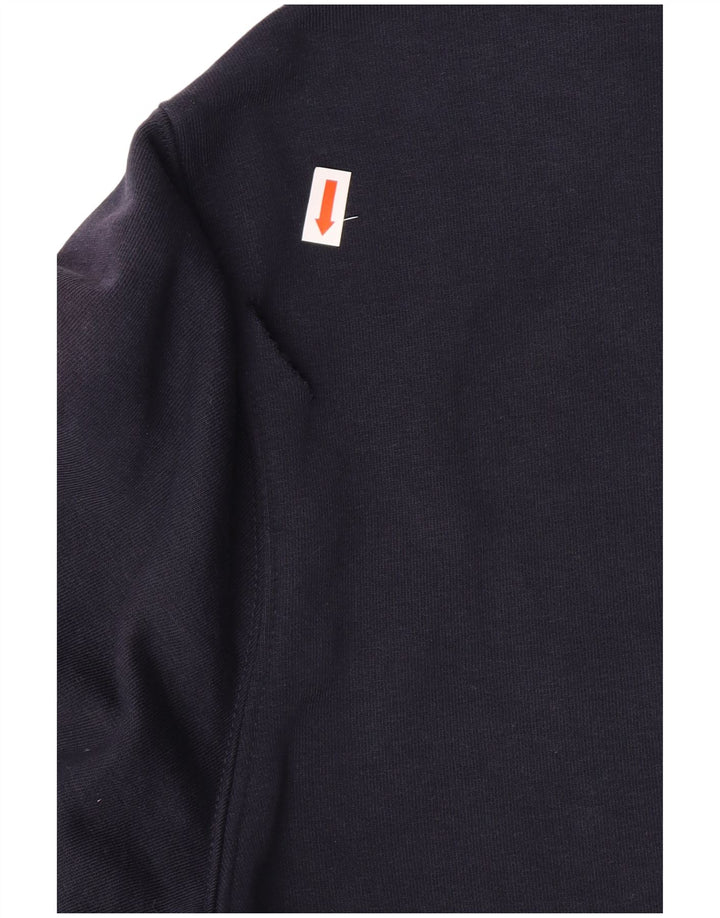 Champion Mens Sweatshirt Jumper Large Navy Blue Cotton