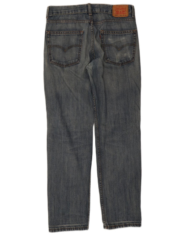 Levi's Boys 550 Relaxed Fit Straight Jeans 15-16 Years W28 L28 Blue Cotton