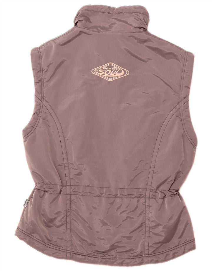 ETIREL Womens Gilet UK 12 Medium  Purple