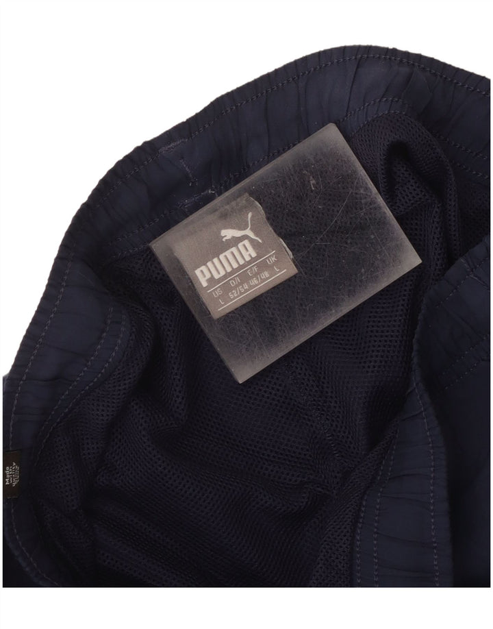 Puma Mens Sport Shorts Large Navy Blue