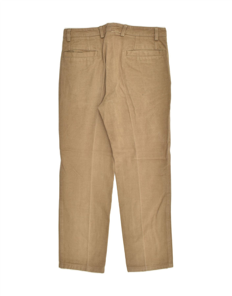 CARLO PIGNATELLI Mens Straight Chino Trousers IT 46 Small W32 L27  Beige | Vintage Carlo Pignatelli | Thrift | Second-Hand Carlo Pignatelli | Used Clothing | Messina Hembry 