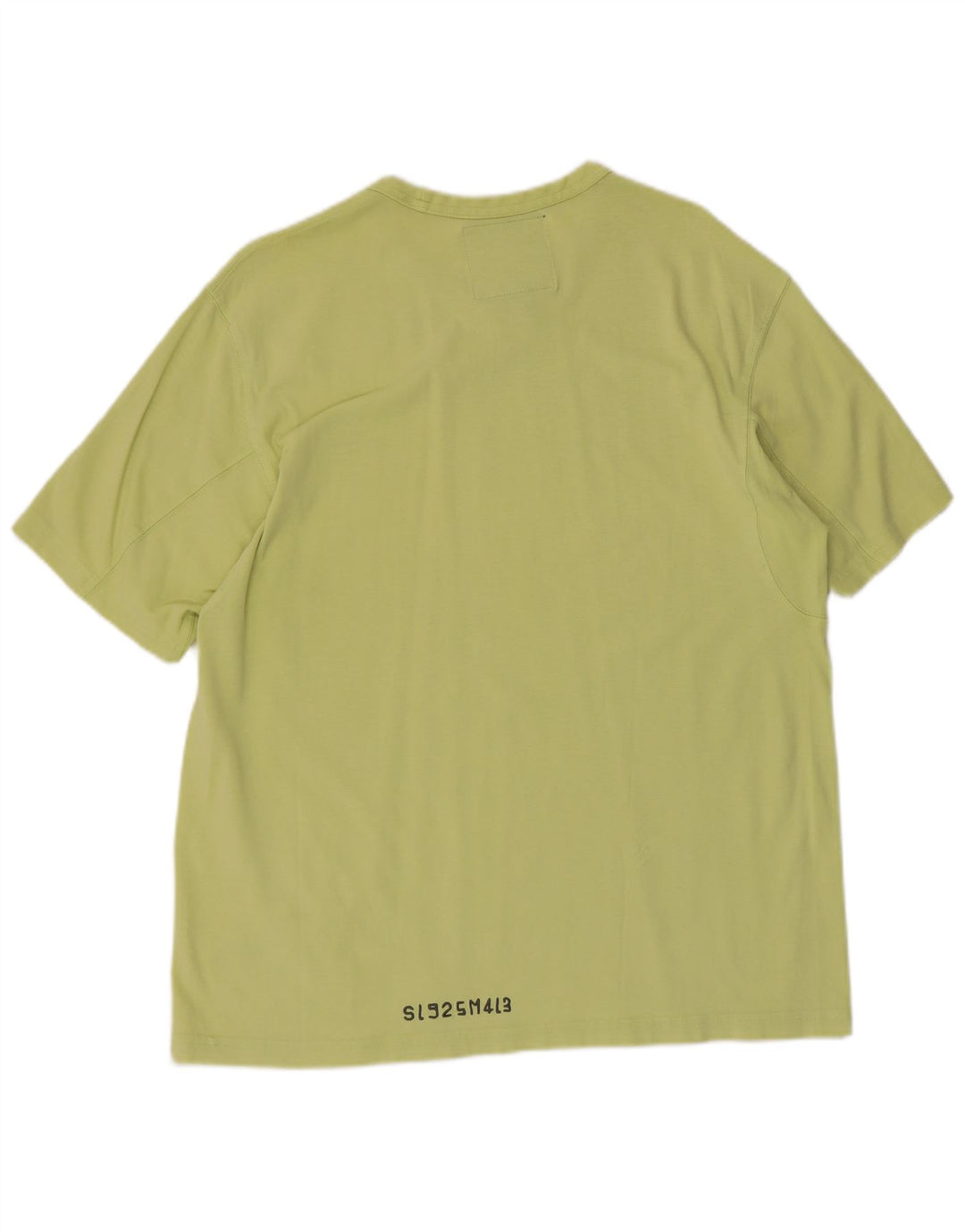 Adidas Mens T-Shirt Top Medium Green Cotton