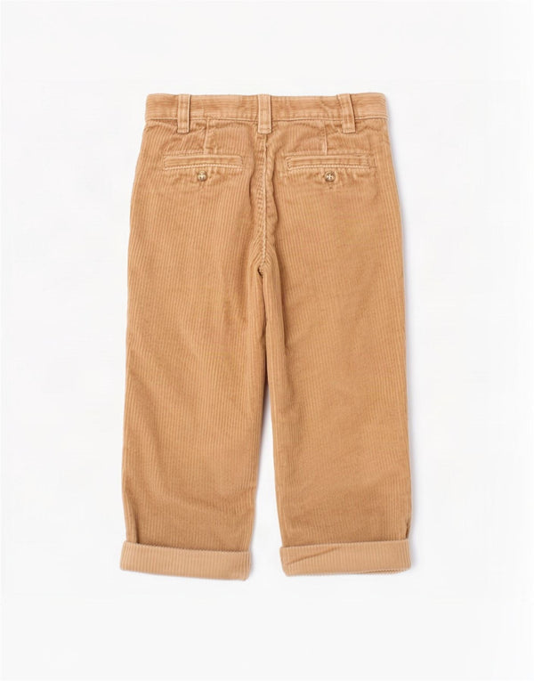 Gap Baby Boys Corduroy Trousers 18-24 Months W20 L12 Beige Cotton