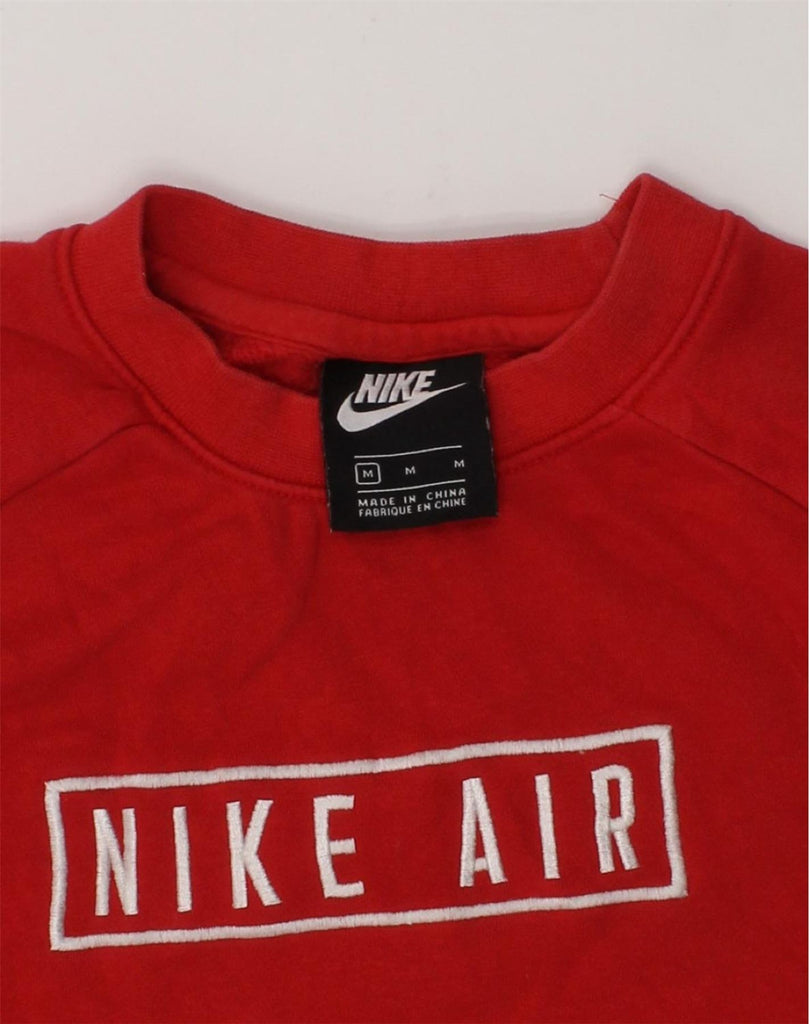 NIKE Boys Graphic Sweatshirt Jumper 11-12 Years Medium Red Cotton | Vintage Nike | Thrift | Second-Hand Nike | Used Clothing | Messina Hembry 