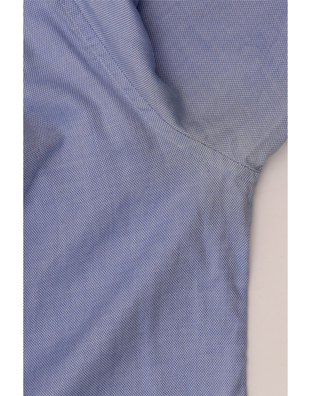 TOMMY HILFIGER Mens Tailored Shirt Size 37 14 1/2 Small Blue Cotton