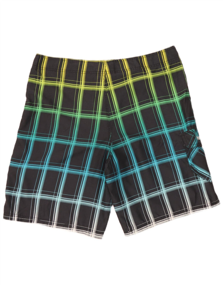 Hurley Mens Swimming Shorts XL  Multicoloured Check