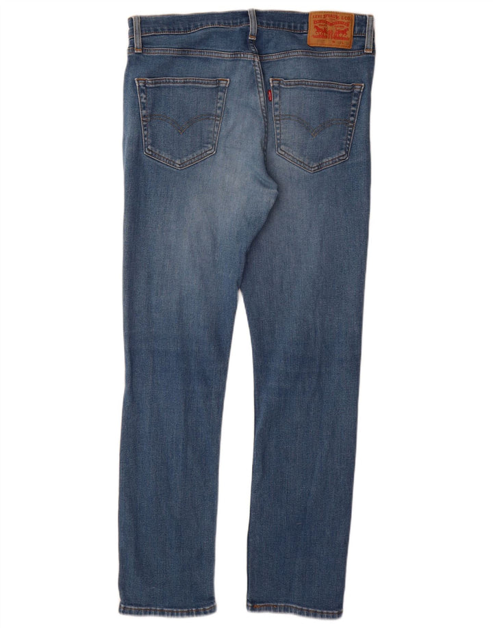 LEVI'S Mens 511 Slim Jeans W33 L32 Blue Cotton