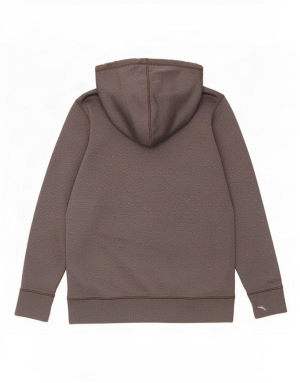 Under Armour Womens Cold Gear Graphic Hoodie Jumper UK 16 Large Grey