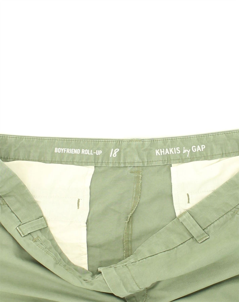 GAP Womens Chino Shorts US 18 2XL W40  Khaki Cotton | Vintage Gap | Thrift | Second-Hand Gap | Used Clothing | Messina Hembry 