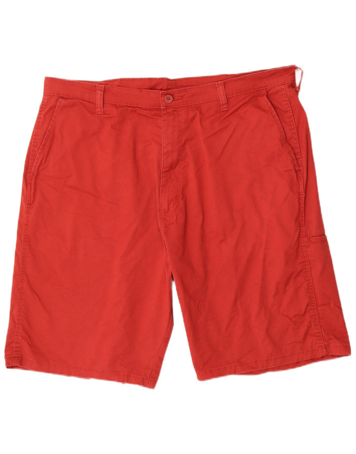 Wrangler Mens Cargo Shorts  W38 XL Red Cotton