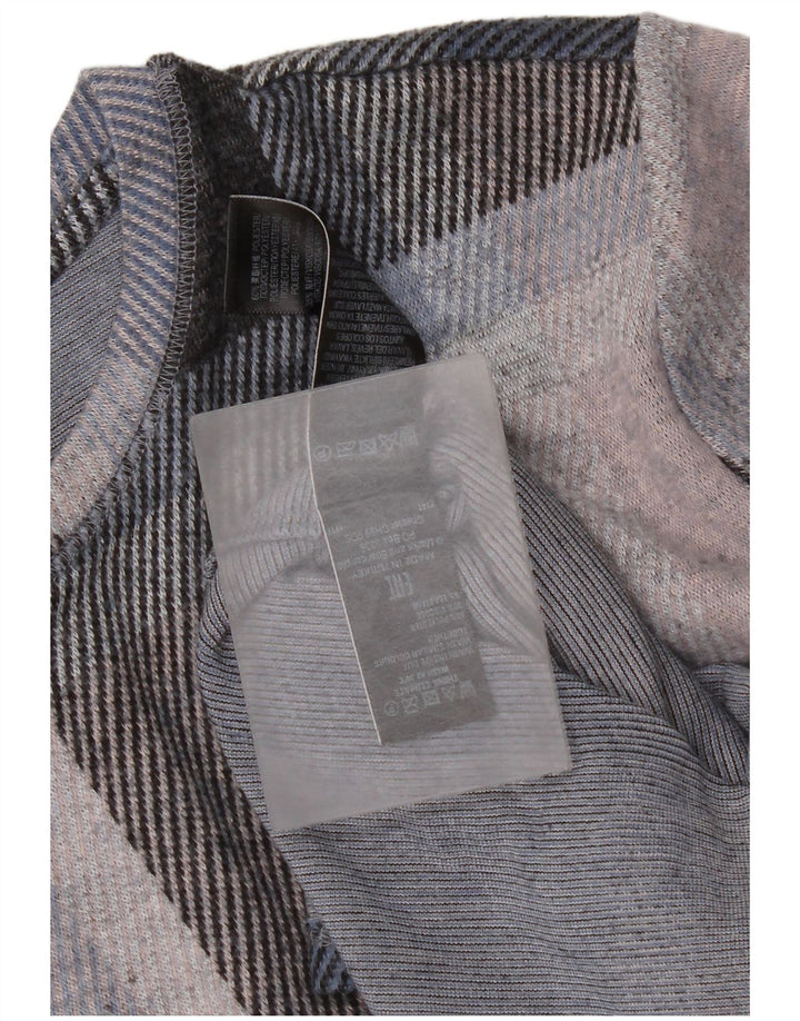 Marks & Spencer Womens Boat Neck Jumper Sweater UK 12 Medium Multicoloured