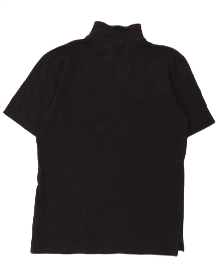 Champion Mens Polo Shirt Medium Navy Blue Cotton