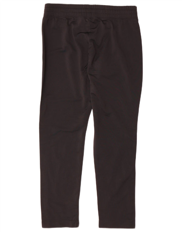 NIKE Womens Tracksuit Trousers UK 14 Medium  Black Colourblock Polyester