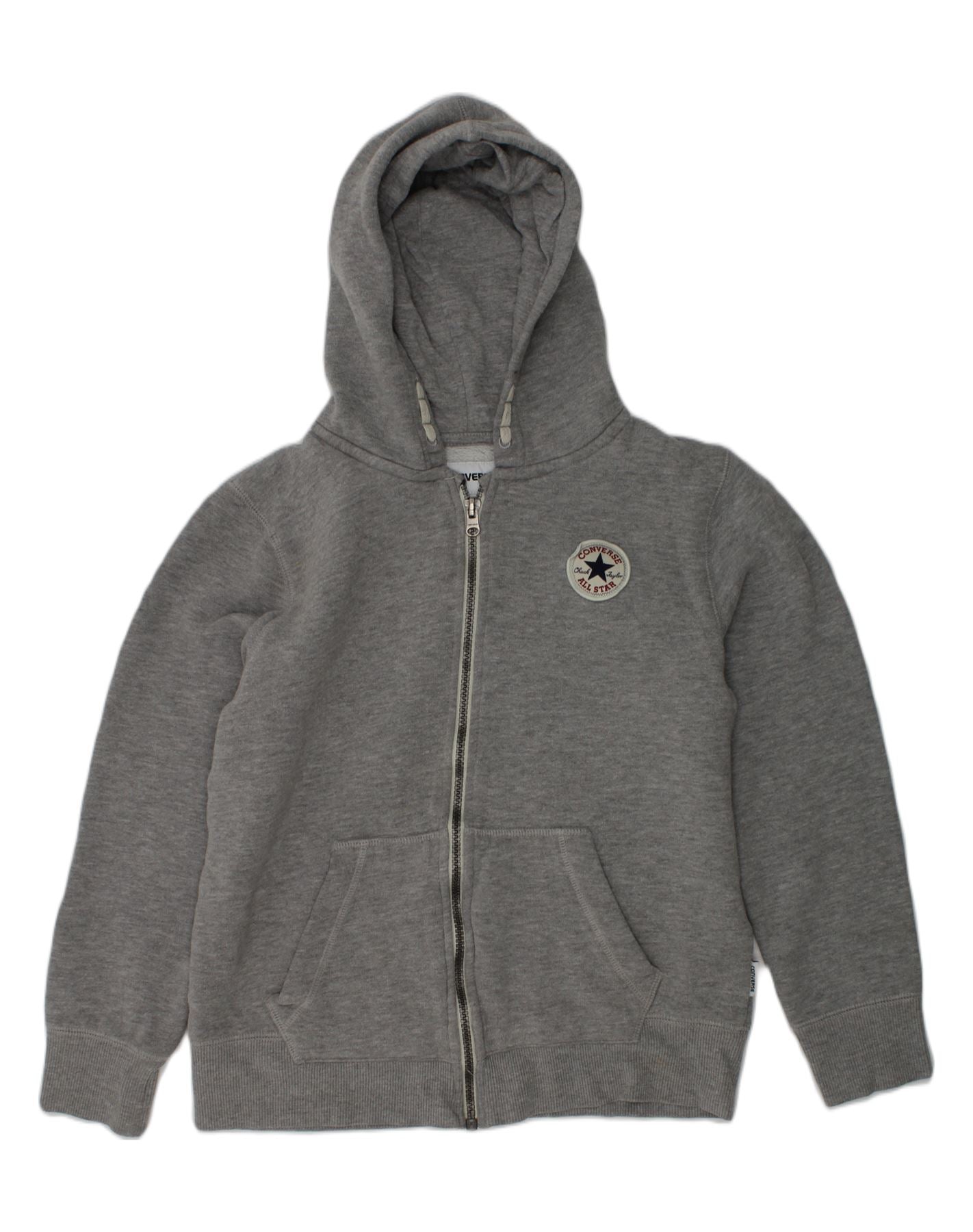 Converse hot sale grey hoodie