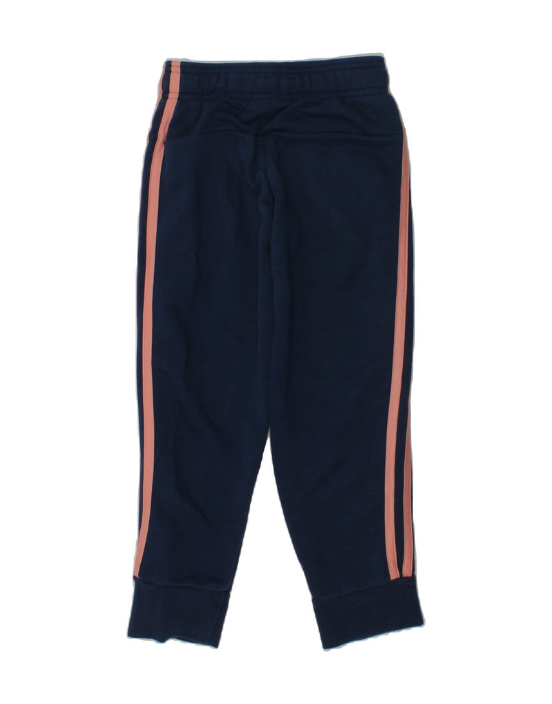 ADIDAS Girls Tracksuit Trousers Joggers 4-5 Years Navy Blue | Vintage Adidas | Thrift | Second-Hand Adidas | Used Clothing | Messina Hembry 