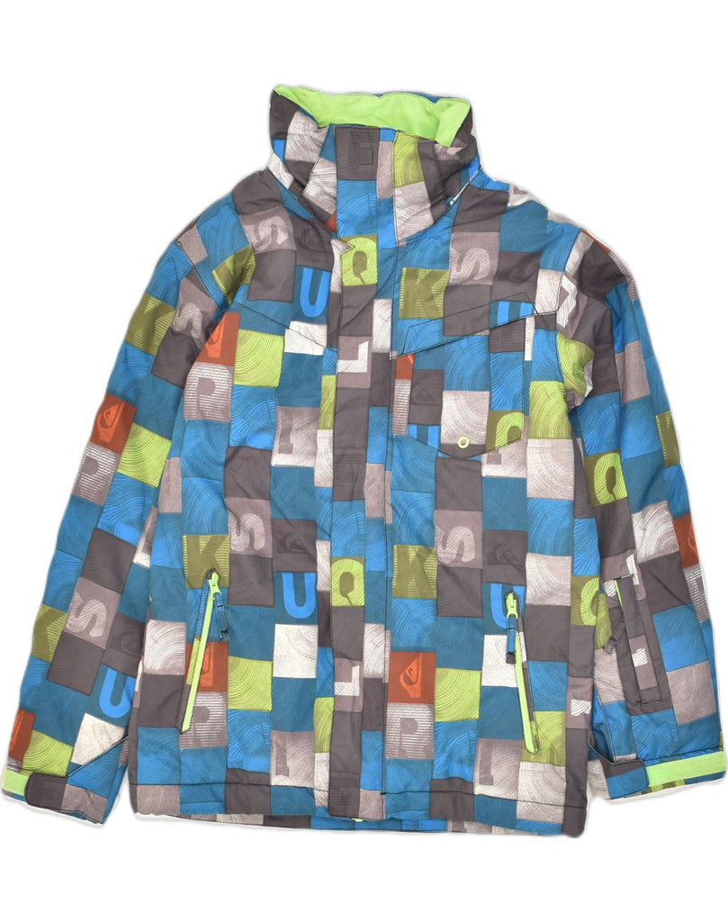 QUIKSILVER Boys Windbreaker Jacket 13-14 Years Large Multicoloured | Vintage Quiksilver | Thrift | Second-Hand Quiksilver | Used Clothing | Messina Hembry 