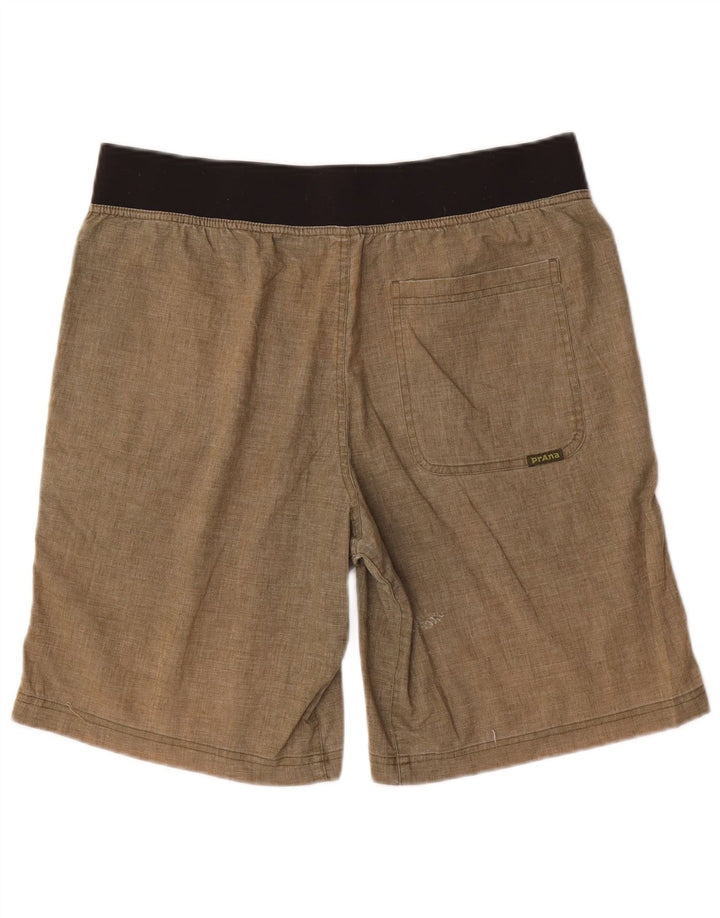 Prana Mens Chino Shorts Medium W32 Khaki