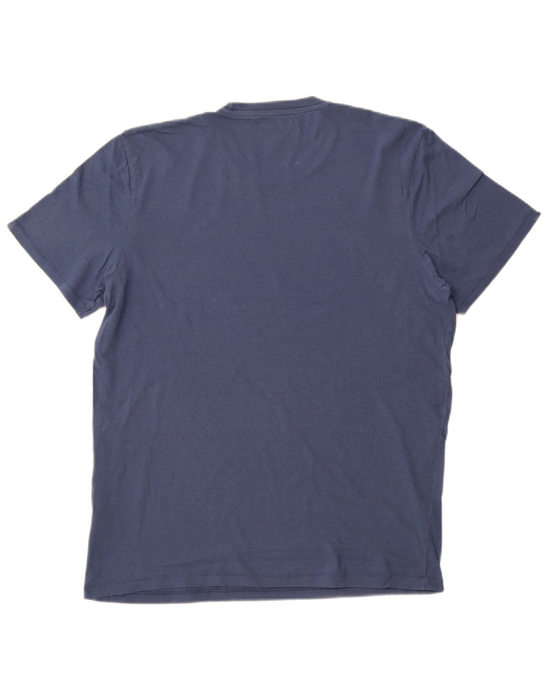 WRANGLER Mens Graphic T-Shirt Top Medium Navy Blue Cotton