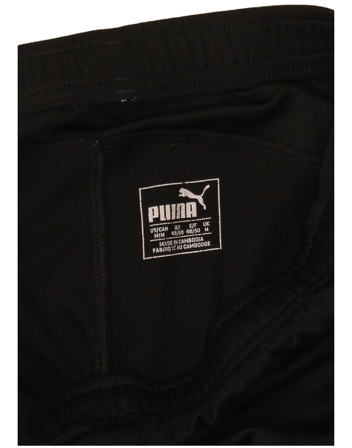 Puma Womens Windbreaker Trousers UK 12 Medium Black