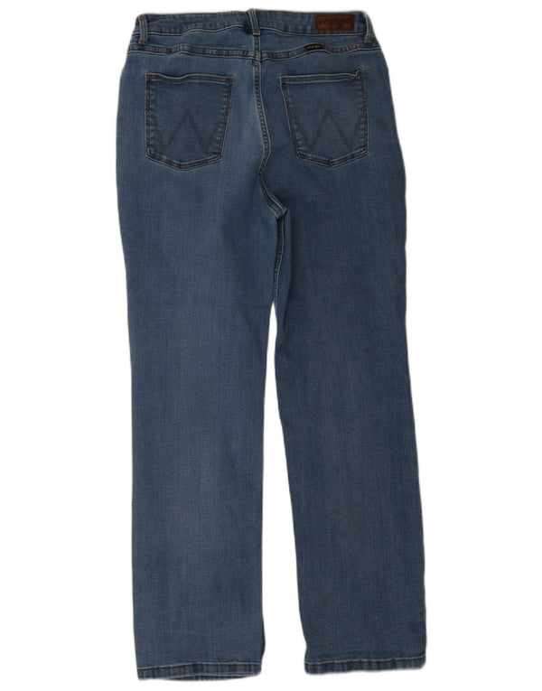 Wrangler Mens Straight Jeans  W32 L30 Blue Cotton