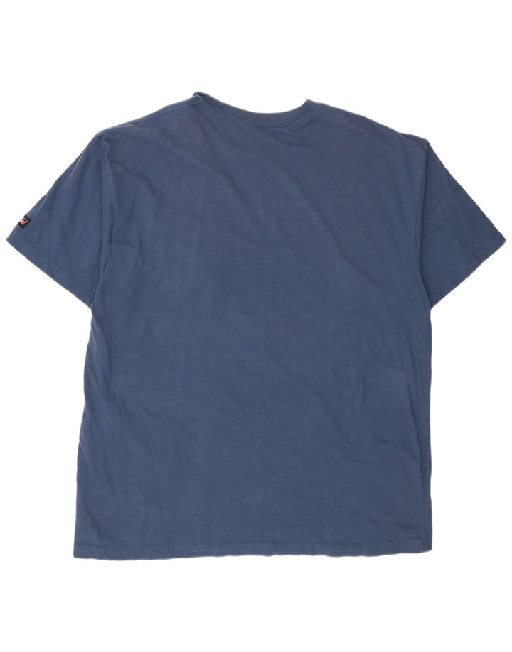 Dickies Mens T-Shirt Top 3XL Blue Cotton