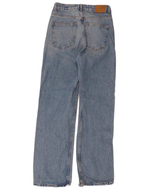 Zara Womens Loose Jeans EU 36 XS W26 L30 Blue