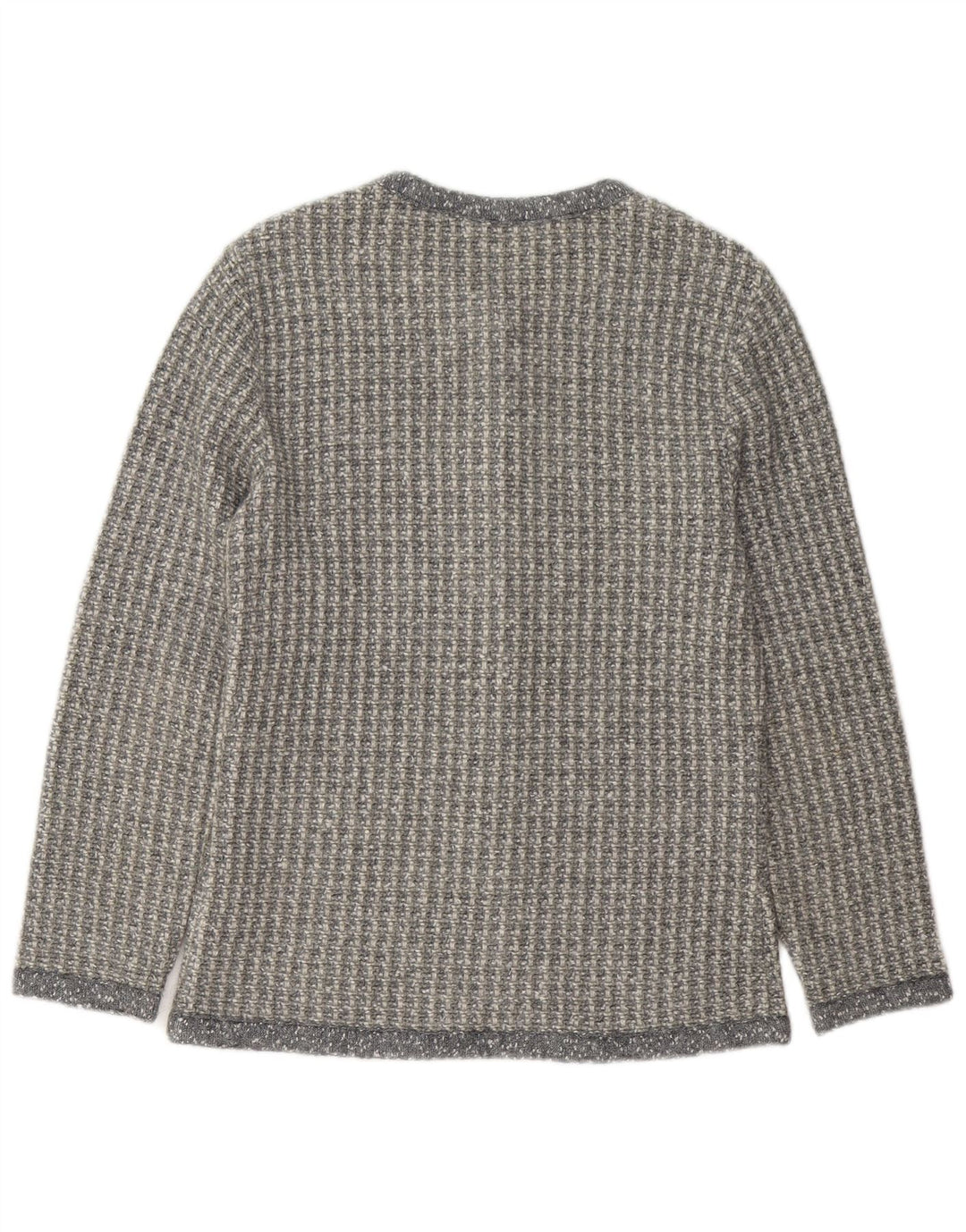 Penny Pull Womens Cardigan Sweater UK 16 Large Grey Acrylic